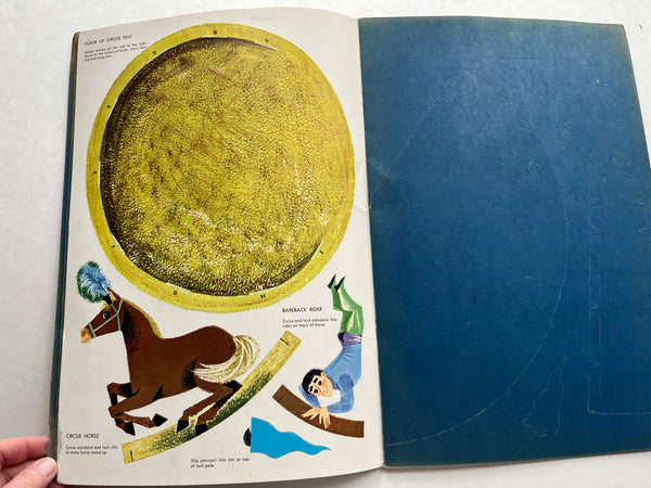 Vintage Circus Punch-Out Book