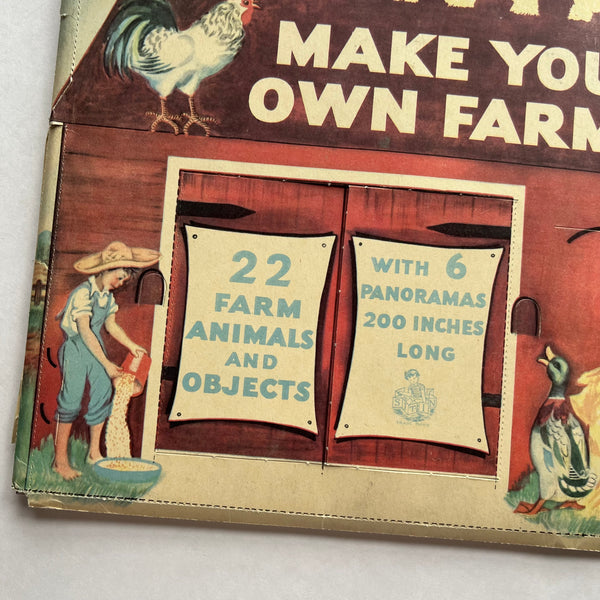 Barnyard Paper Doll Animals Objects and Panoramas