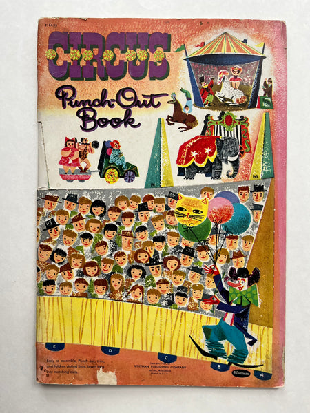 Vintage Circus Punch-Out Book
