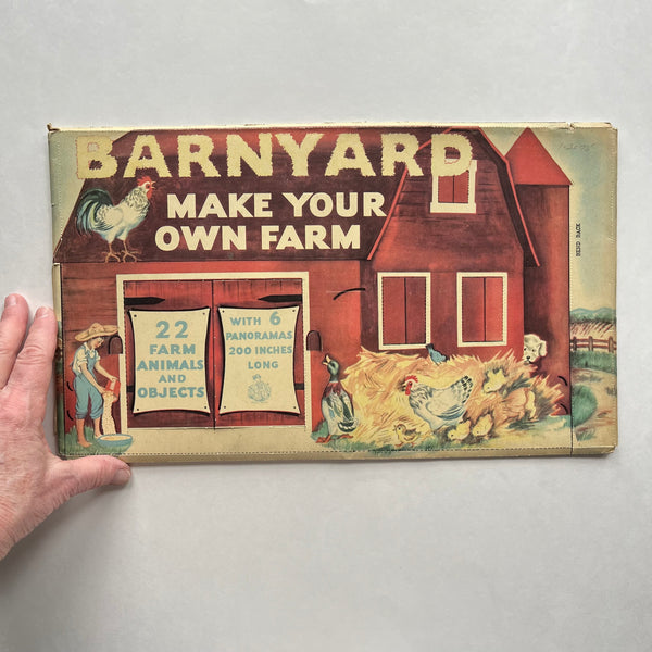 Barnyard Paper Doll Animals Objects and Panoramas