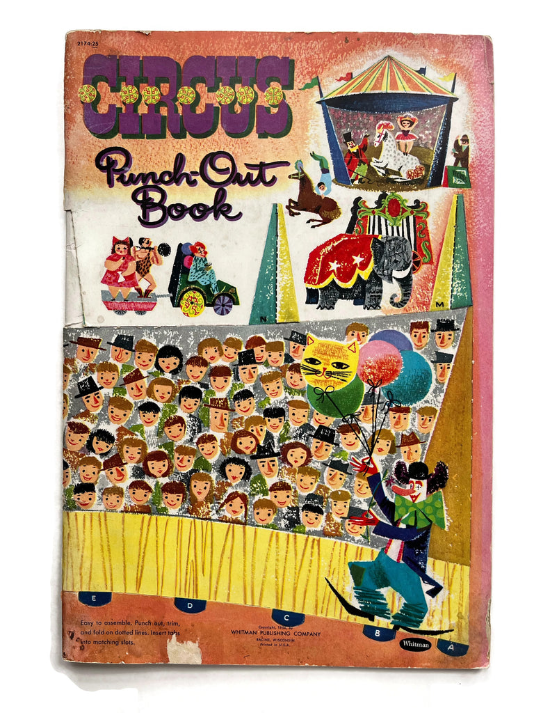 Vintage Circus Punch-Out Book