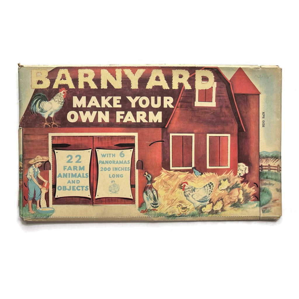 Barnyard Paper Doll Animals Objects and Panoramas