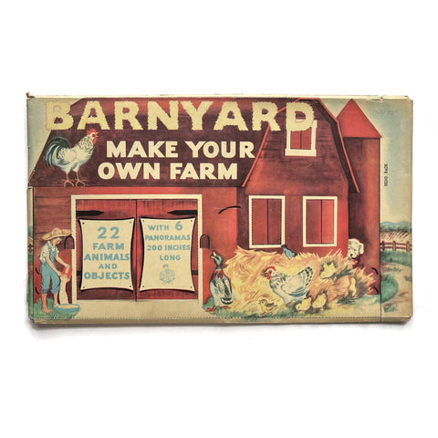 Barnyard Paper Doll Animals Objects and Panoramas