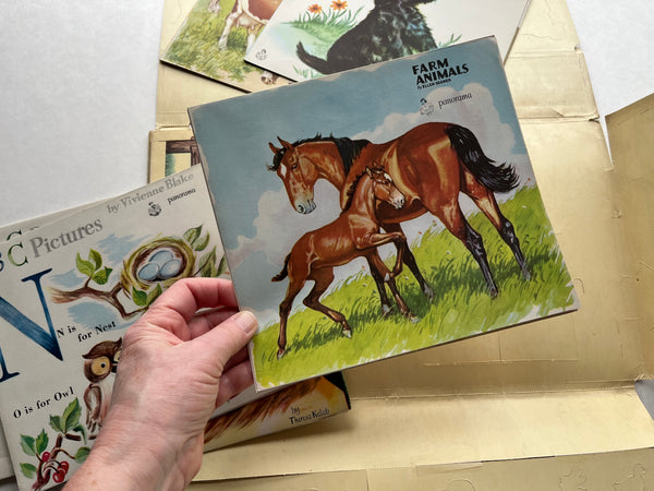 Barnyard Paper Doll Animals Objects and Panoramas