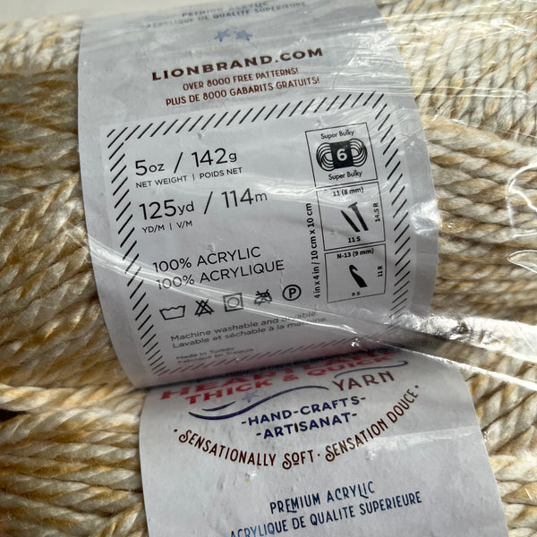 Lion Brand Yarn - Heartland Thick & Quick 3-Pack - Acadia Color