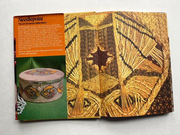 Needlepoint - The Art of Canvas Embroidery - Hardcover Book