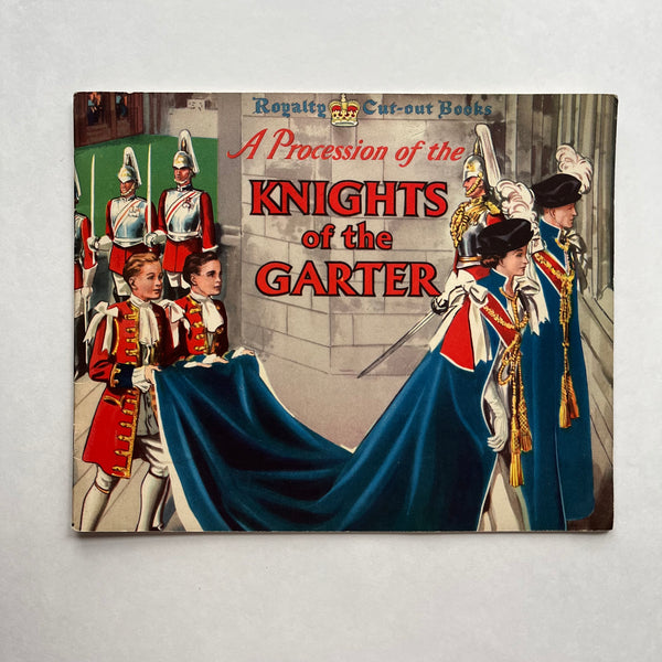 Knights of The Garter Royalty Cut-out Book
