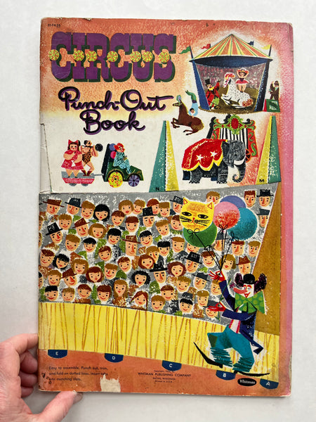 Vintage Circus Punch-Out Book