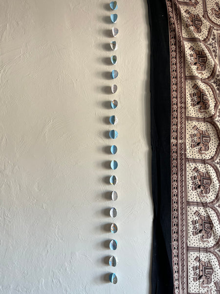 Vintage Nat Geo Atlas Circle Garland