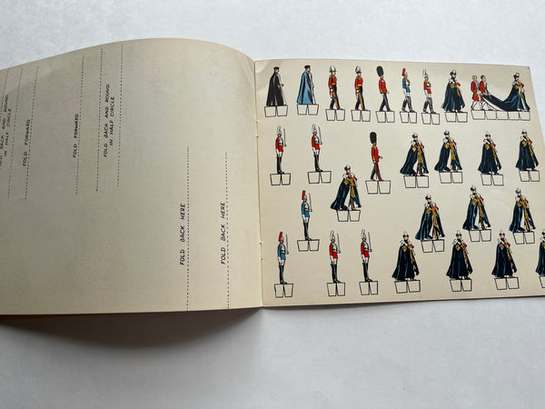 Knights of The Garter Royalty Cut-out Book