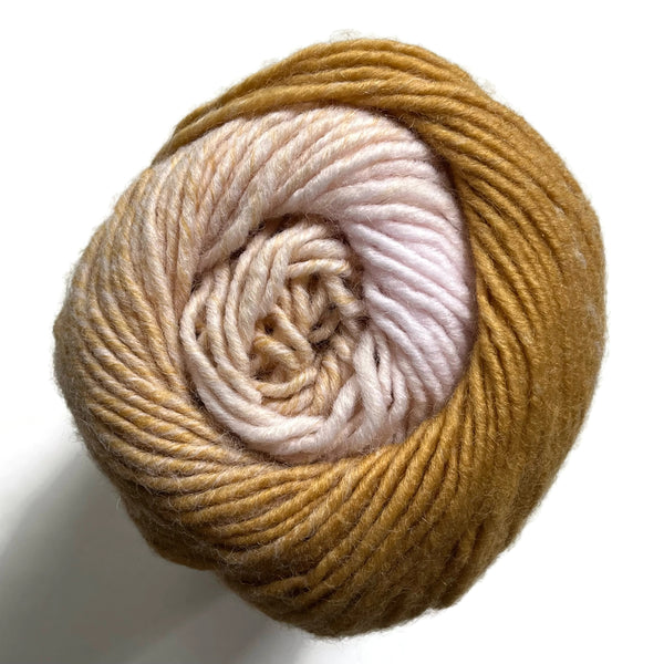 Lion Brand Yarn - Scarfie 3-Pack Plus - Mustard/Ice Pink Color