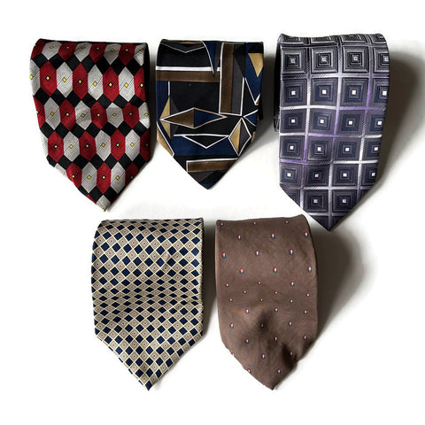 Ties for Upcycling - Graphic Designs - Choose from 5