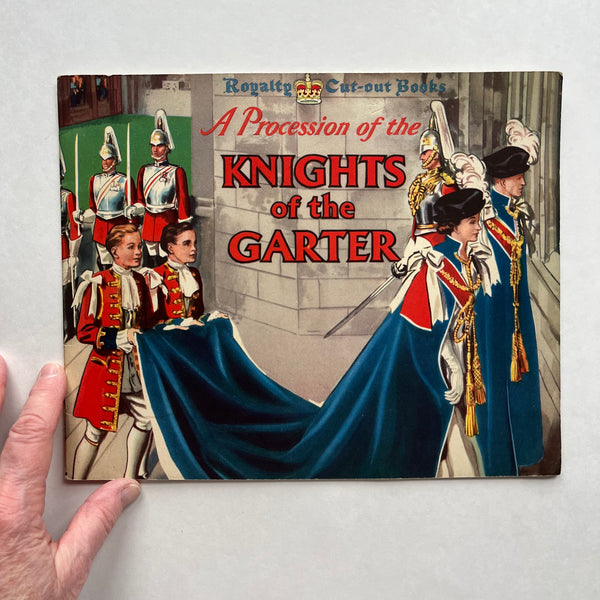 Knights of The Garter Royalty Cut-out Book