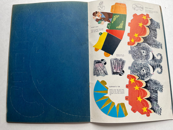 Vintage Circus Punch-Out Book