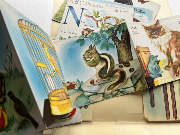 Barnyard Paper Doll Animals Objects and Panoramas