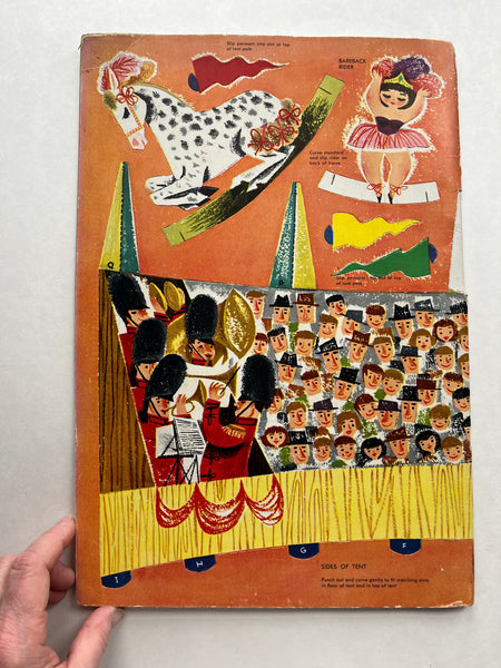 Vintage Circus Punch-Out Book