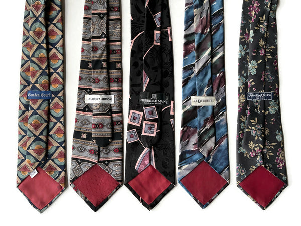 Ties for Upcycling - Extra Long - Choose from 5