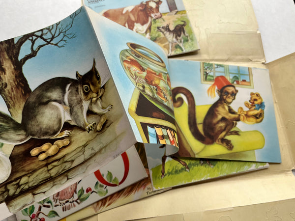 Barnyard Paper Doll Animals Objects and Panoramas