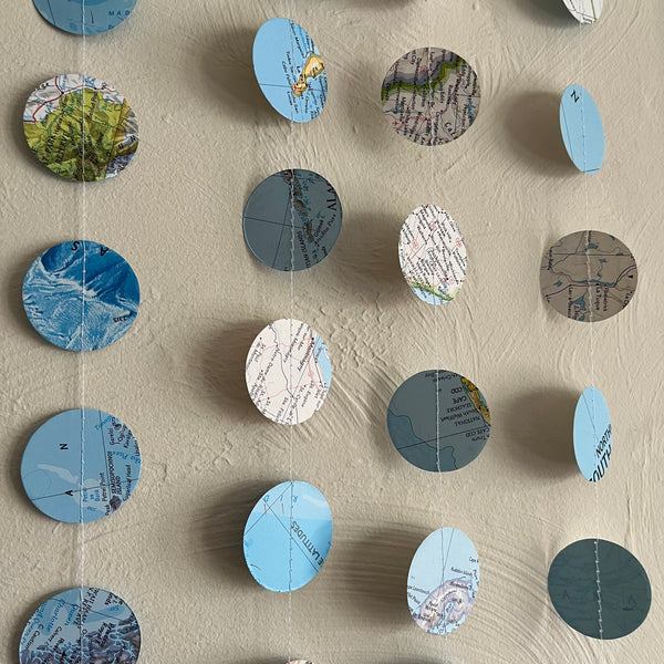 Circle Map Garland