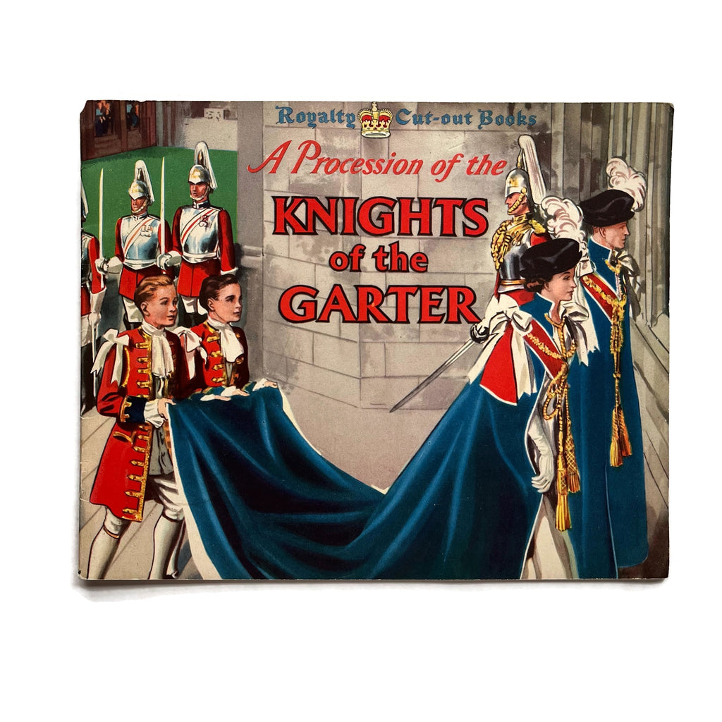 Knights of The Garter Royalty Cut-out Book