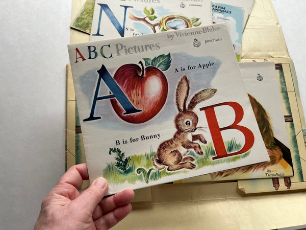 Barnyard Paper Doll Animals Objects and Panoramas