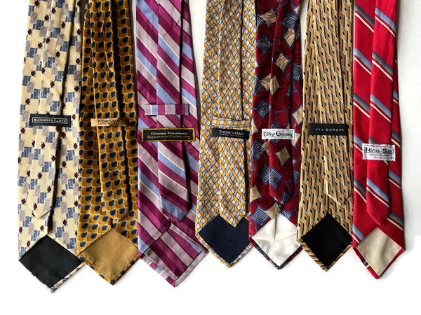 Ties for Upcycling - Extra Long - Choose from 7