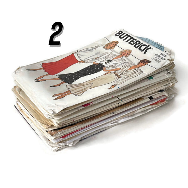 Packaging from Sewing Patterns | Butterick Vogue Misc