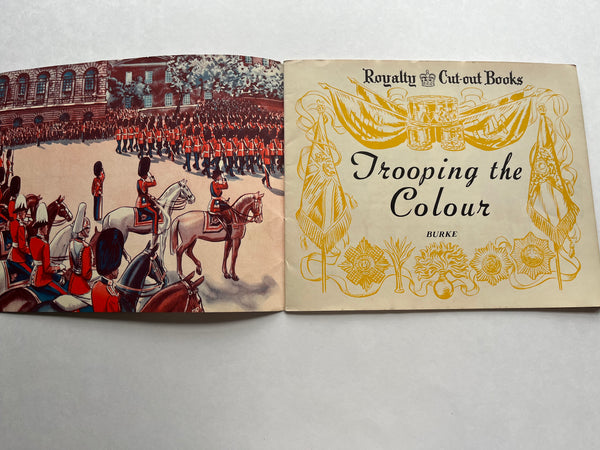Trooping the Colour Royalty Cut-out Book