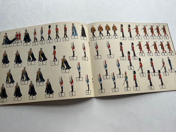 Knights of The Garter Royalty Cut-out Book