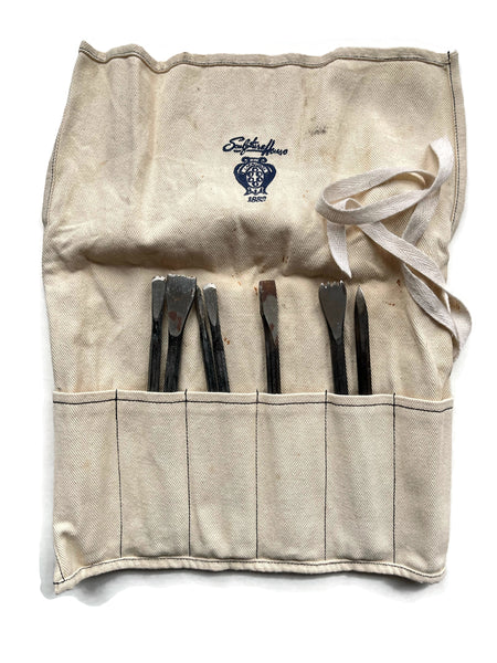 Sculpture House Brand Chisel Tools with Carrying Case