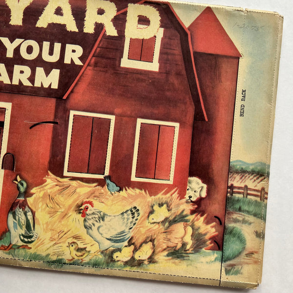 Barnyard Paper Doll Animals Objects and Panoramas