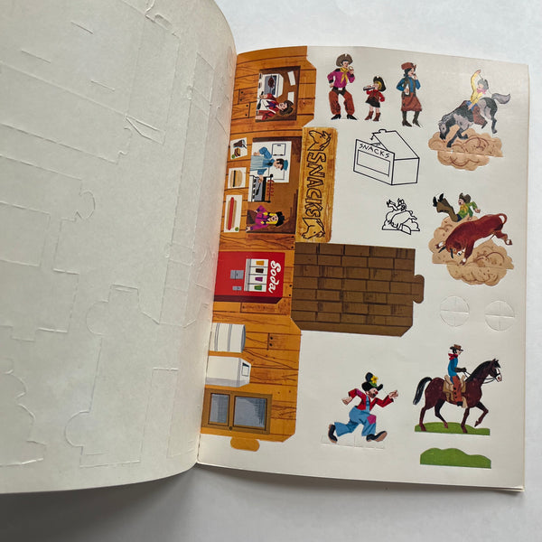 Tiny Western Rodeo Paper Doll Book