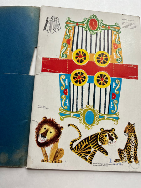 Vintage Circus Punch-Out Book