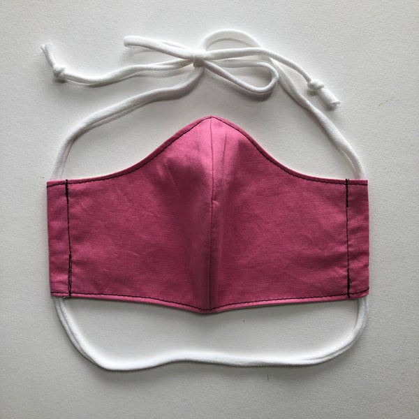 Handmade Mask - Choose Your Size - Dusty Pink