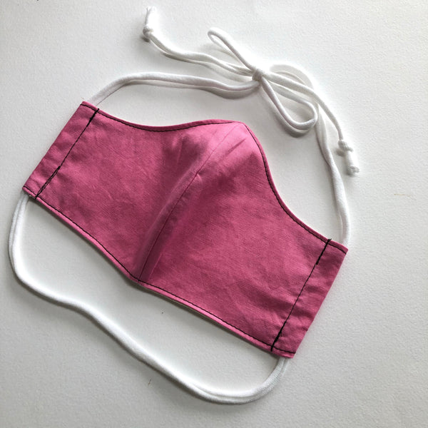 Handmade Mask - Choose Your Size - Dusty Pink