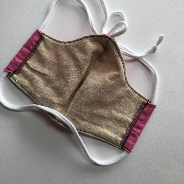Handmade Mask - Choose Your Size - Dusty Pink