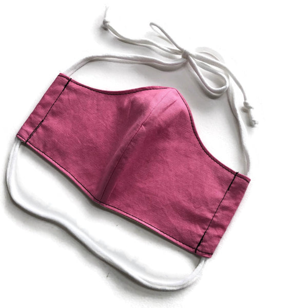 Handmade Mask - Choose Your Size - Dusty Pink